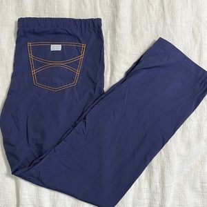 Blue sky scrub pants